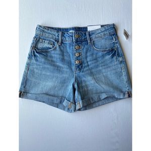 Old Navy High Rise Button Fly Denim Shorts NWT O